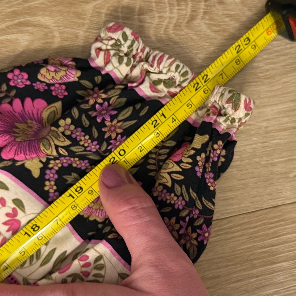 SundayUp Boho Floral Maxi | Modern Folklore Artisanal Chic Button-Down Dress - Picture 13 of 14